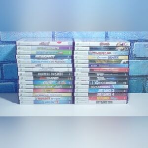 Huge Lot of 30 Microsoft Xbox 360 Kinect Videogames